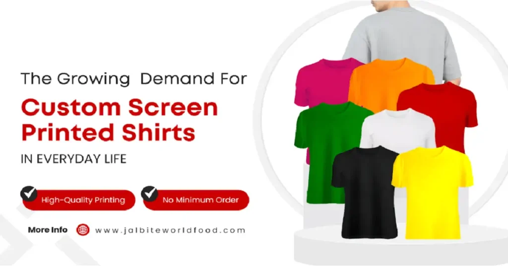 custom screen printed shirts