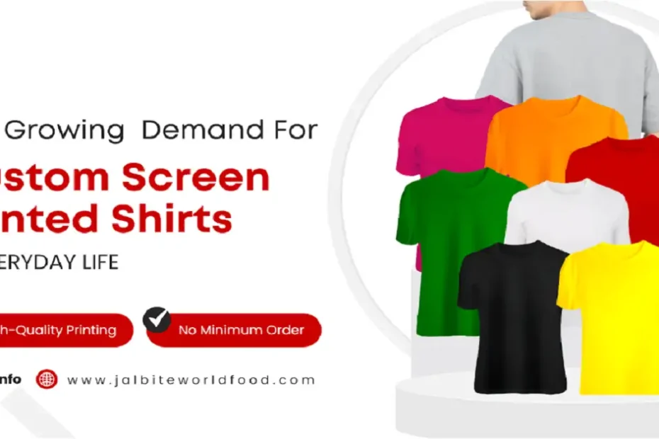 custom screen printed shirts